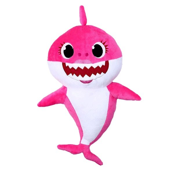 Giochi Preziosi Baby Shark Squaletto Peluche Musicale Rosa