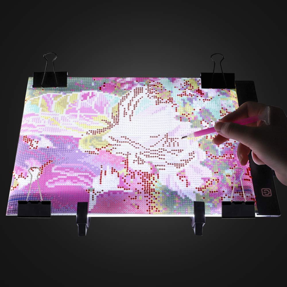 Beffino  Tavoletta LED per disegnare e creare con cristalli